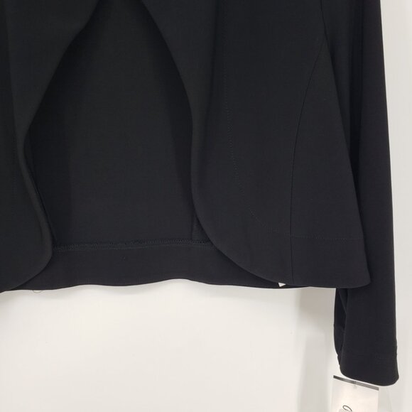 Joseph Ribkoff Cover up Jacket 10 Womens Silky Knit Style 32083 Black - Picture 8 of 12